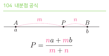 내분점 공식