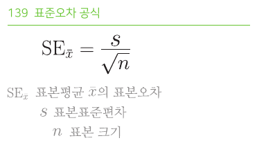 표준오차 공식